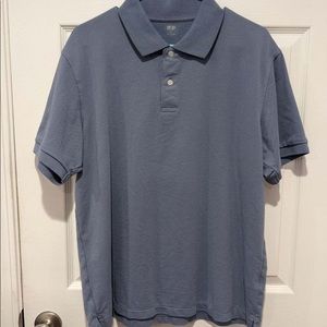 Uniqlo Slate Blue Polo